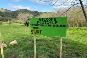 A new footgolf course on campus