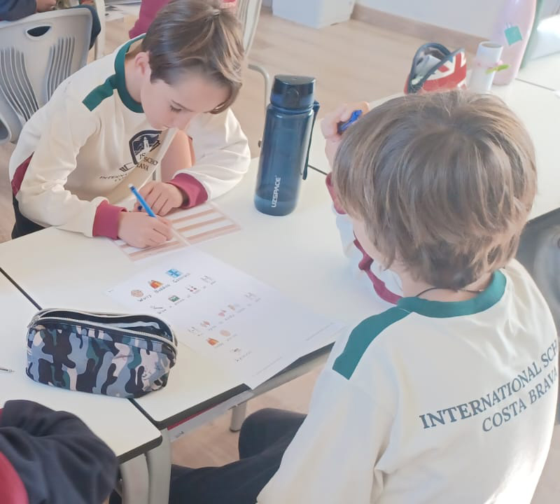 Primary Students at Class