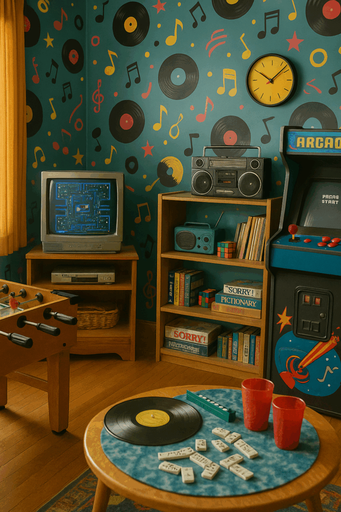 summer camp retro