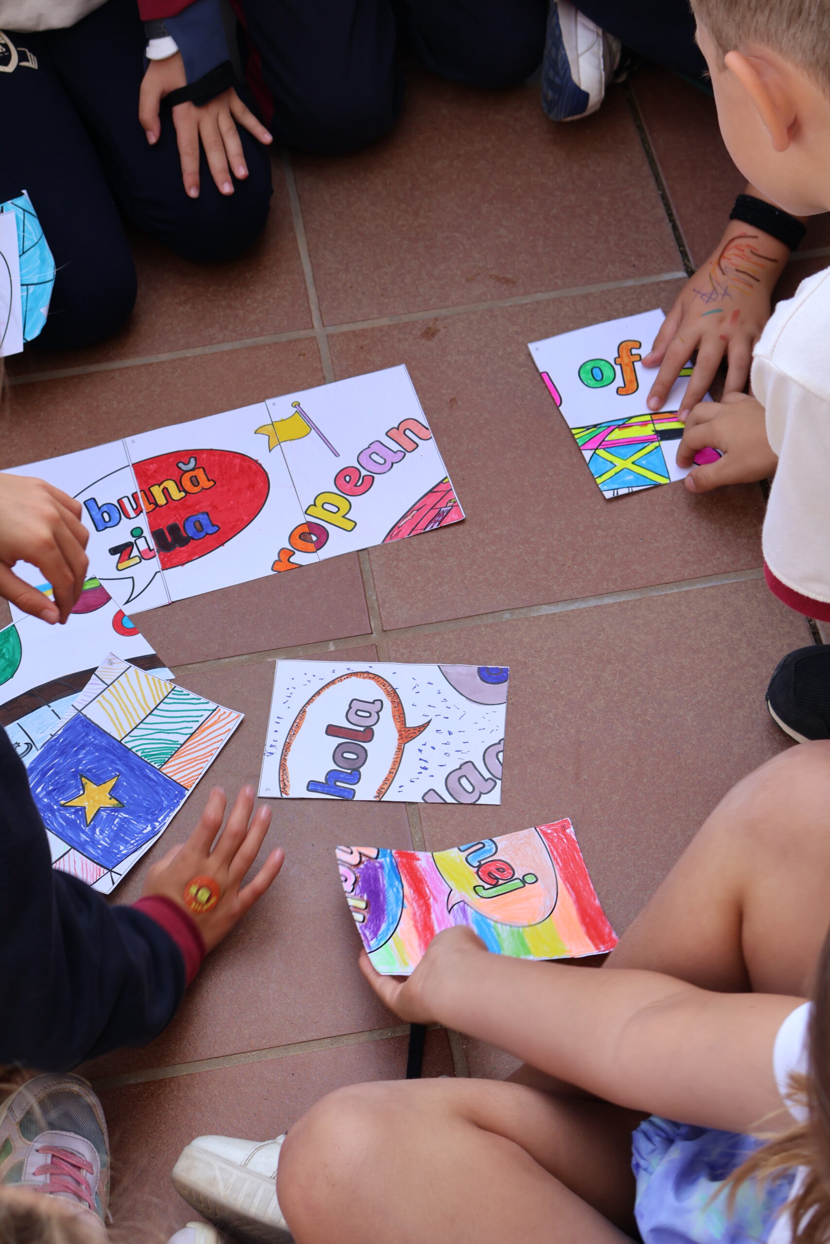 Kids Drawing at ISCB